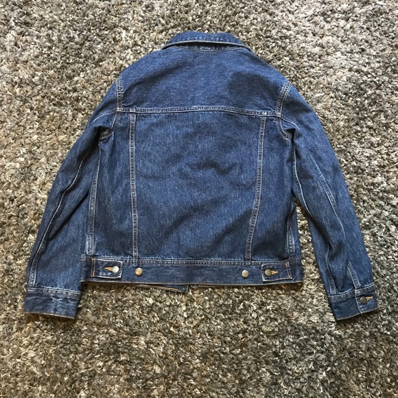 Land's End Denim Jacket Lightweight Medium - Picture 2 of 5